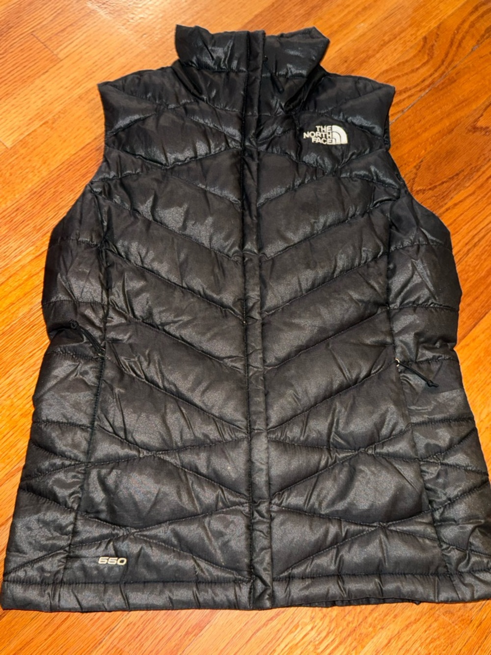 The North Face Women's Black Quilted Down Vest